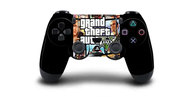 1pc V Gta 5 Ps4ソニーps4デカールのためのプレイステーション4 Dualshouck 4ゲームps4コントローラステッカー Aliexpress 家電製品