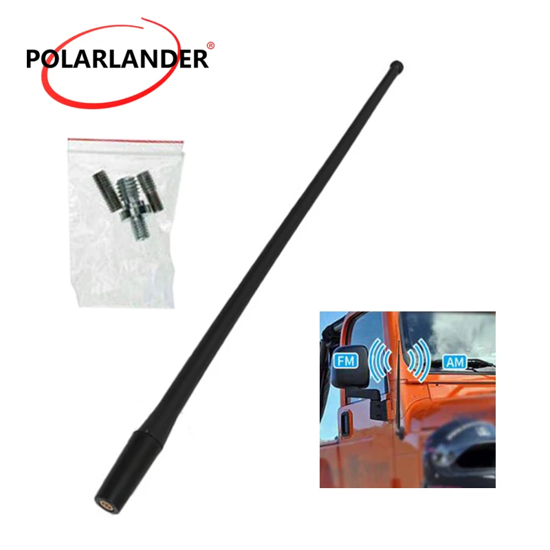 Авто FM антенна 14 &quotсигнал на крышу автомобиля Замена сигналов для Jeep Wrangler JK (2007