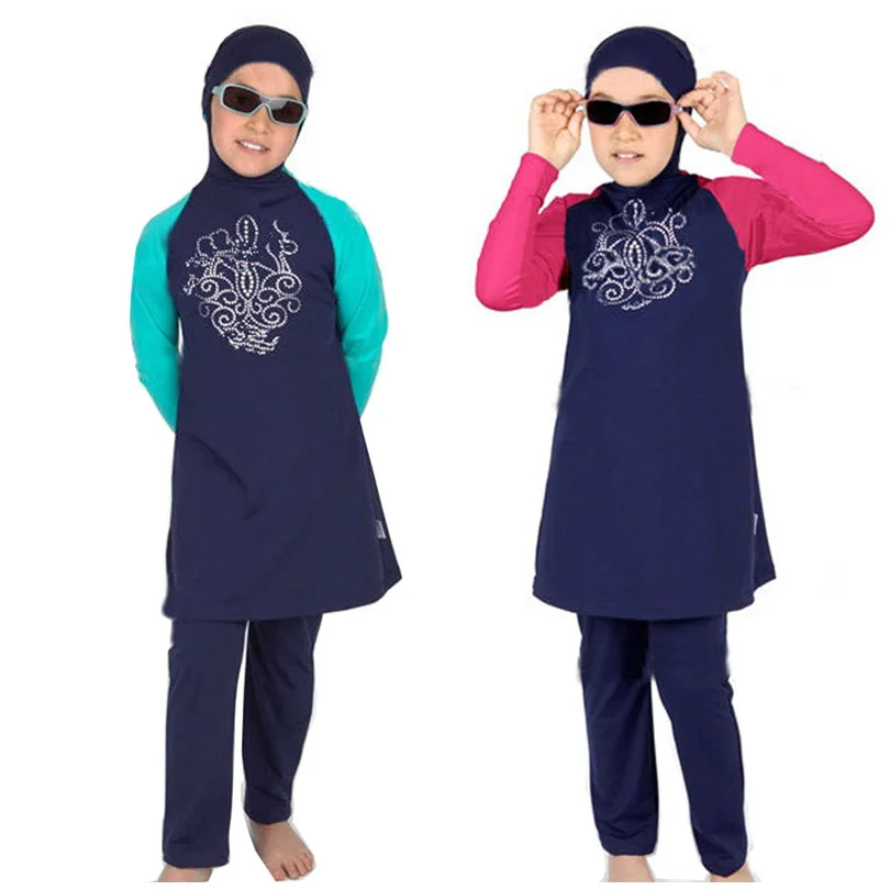 810 color chart islamic swimming suit