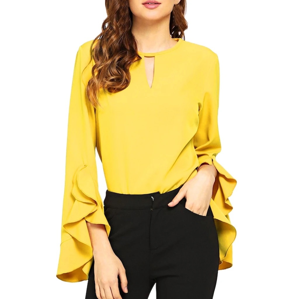 ladies casual blouses