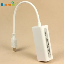 Binmer Micro 5pin USB к RJ45 10/100M Ethernet Lan Карта для samsungtable ПК Mar13 MotherLander