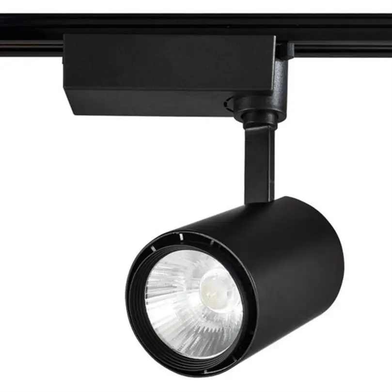 

Free Shipping LED Track Light 30W COB Rail Lamp LED Spotlight Shoe Clothing Store Shop Lights Supermarket Indoor Lighting