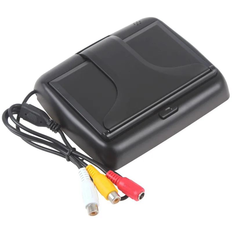 4.3 inch TFT LCD screen Car Monitor Rearview Reverse Parking Monitor 2-channel Video Input Camera optional