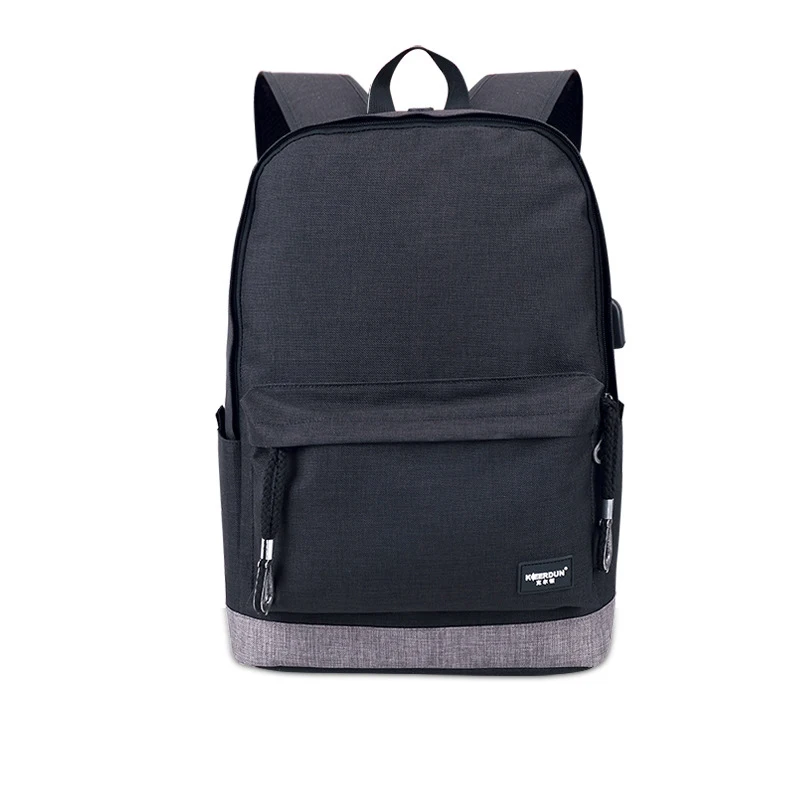 Waterproof Backpack USB 15.6 Inch Laptop Bag Men Women Large Capacity Black Grey Backpacks School Bags Mochila Masculina BP0148 (12)