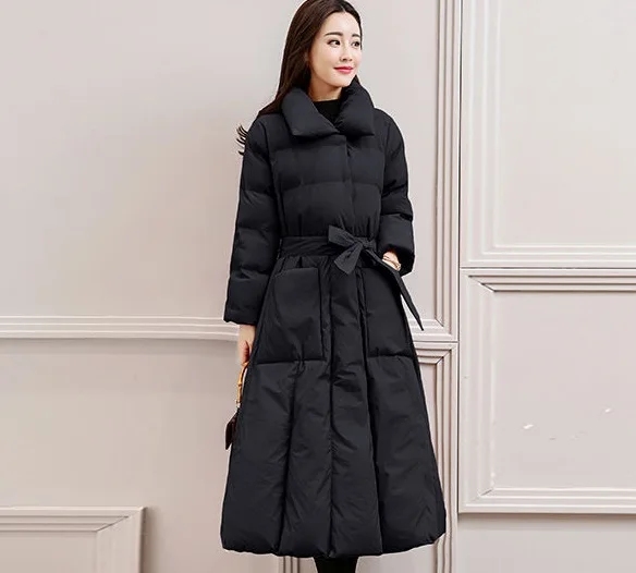 Goede Nieuwe vrouwen jas winter kleding dikke jas vrouwen onderaan jasje warme parka moederschap down jas kleding