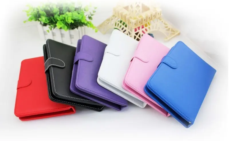 

Hot Sell UNIVERSAL 7 INCH ANDROID MAGNETIC FOLD CASE STAND WITH USB KEYBOARD PC TABLET free shipping