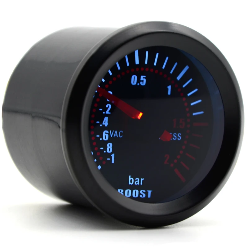 Датчик дыма Boost набор метров автомобиля 52 мм 2 дюйма Лен 12 В светодиодный Turbo Boost Универсальный E