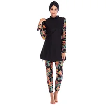 Traje de baño de talla grande para natación para musulmán, Burkinis, cobertura completa, ropa de natación para musulmán, islámico, hiyab modesto