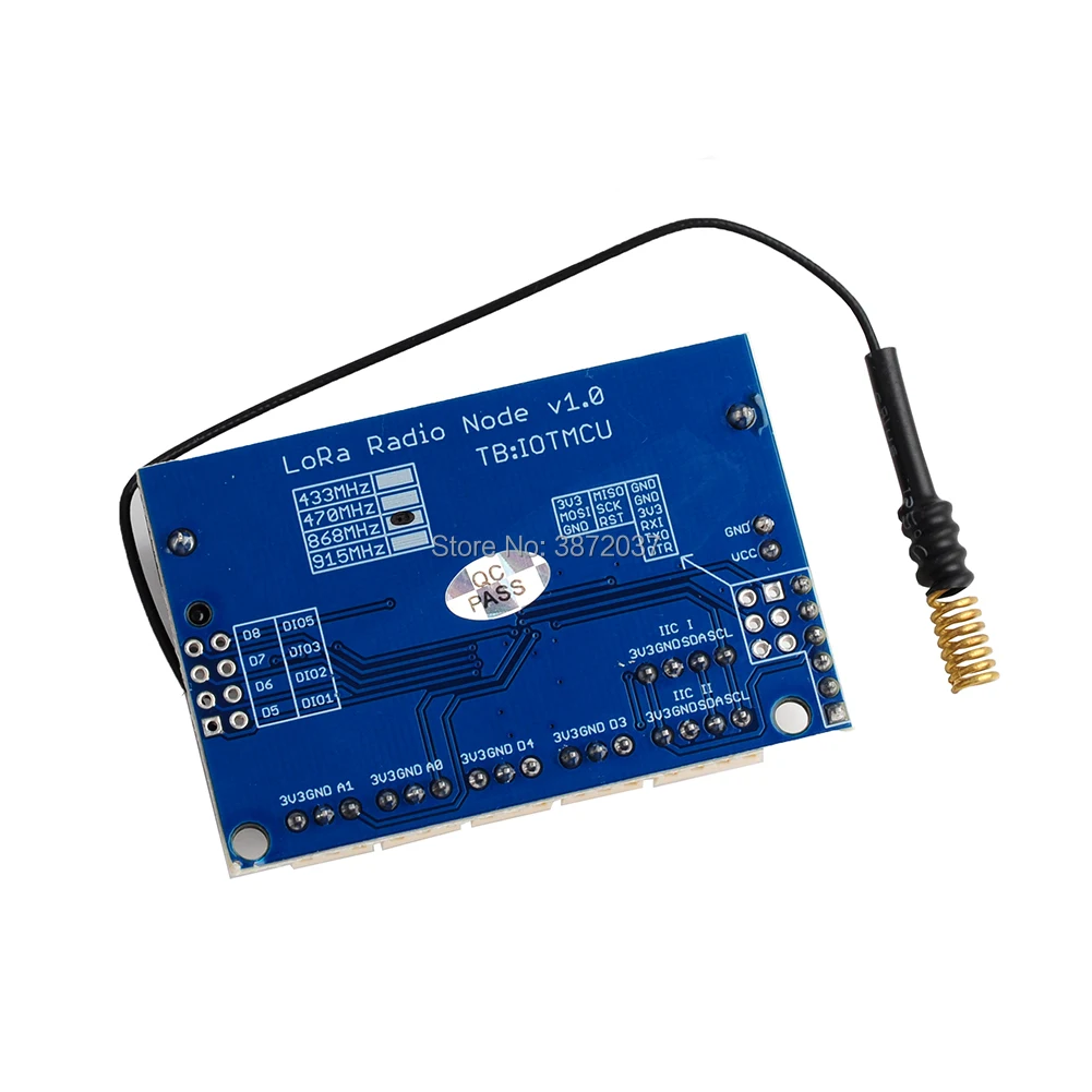 Lora радио узел V1.0 SX1278 Рола 433/868/915 МГц радио модуль ATmega328P RFM98 Беспроводной набор "сделай сам" для Arduino Pro Mini