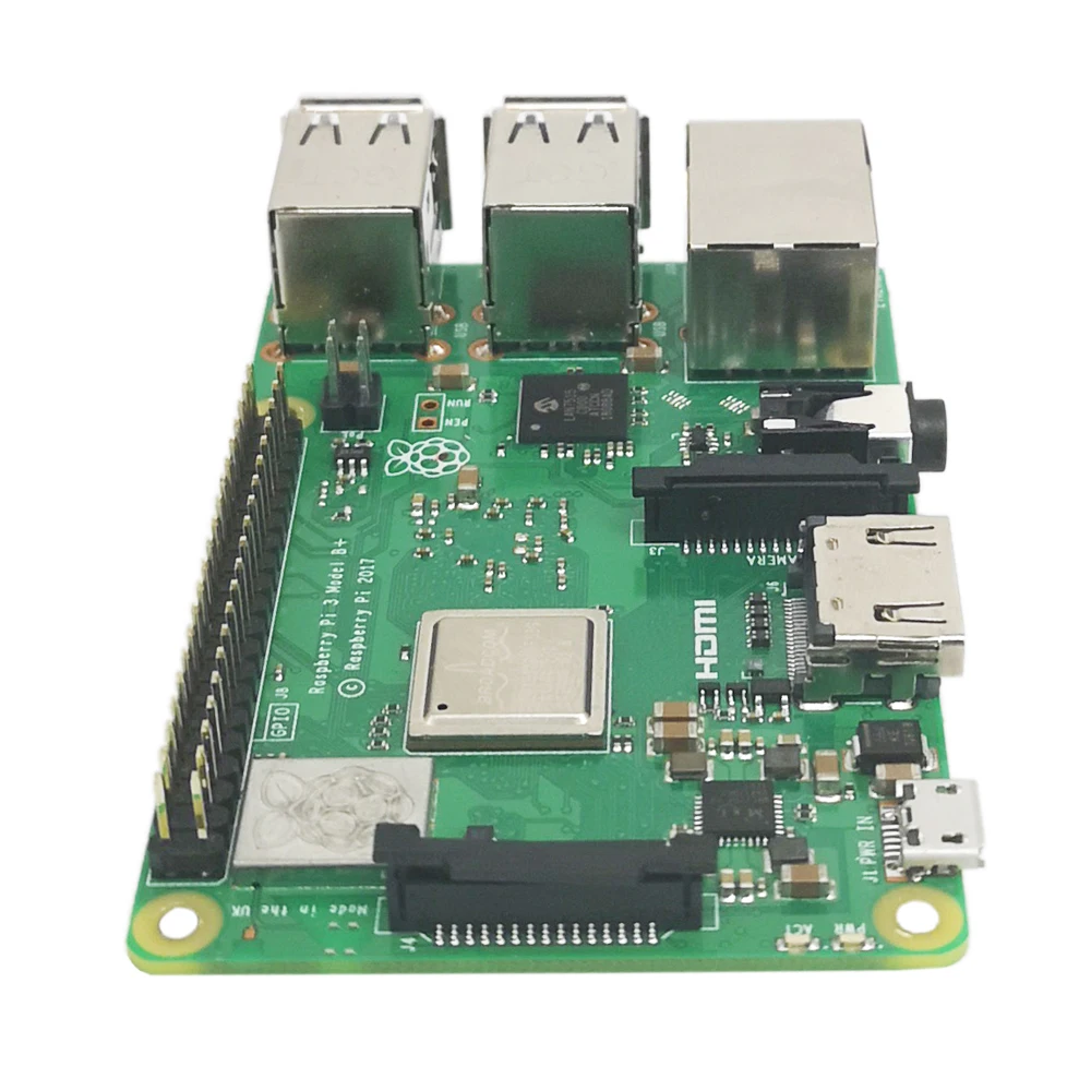 Original oficial Raspberry Pi 3 Modelo B + Plus Pi 3B + Linux Placa de demostración Python programación Mini PC - 5