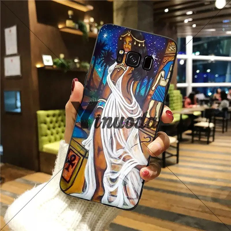 Colorful art african girl