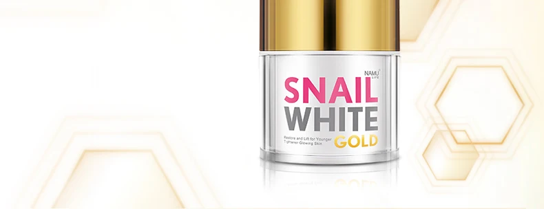

NAMU LIFE SNAIL WHITE GOLD FACIAL CREAM 50 g