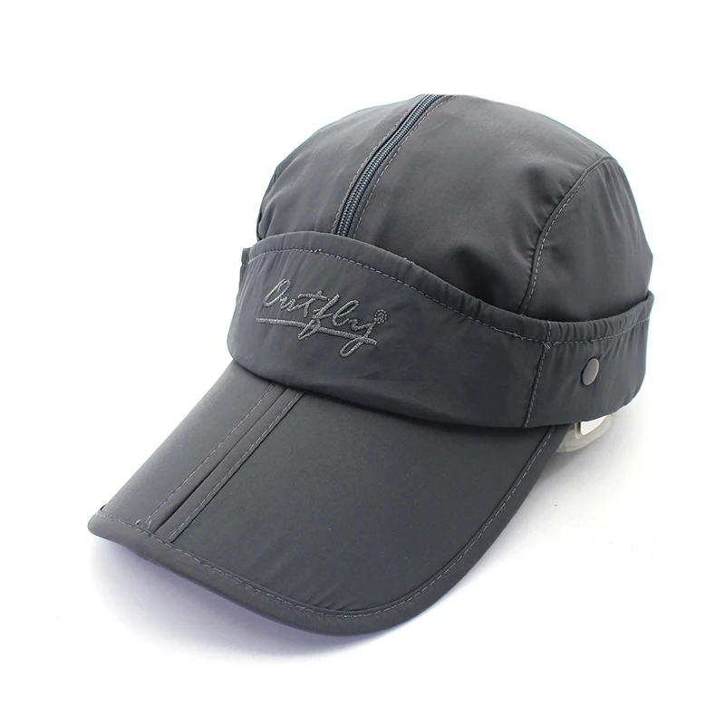 

Can be incorporated dual-use empty top hat summer solid color multi-purpose cap sun hat sun hat travel cap