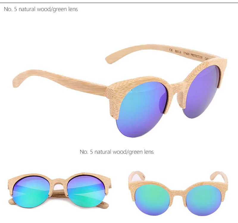 POP AGE черные градиентные бамбуковые солнцезащитные очки мужские круглые UV400 брендовые Круглые Солнцезащитные очки для женщин очки GB014