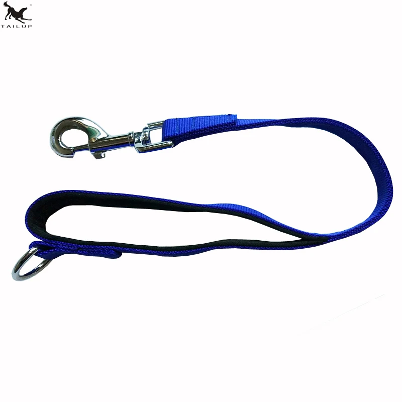 Strong Dog Short Leash Dogs Walking Double Layer Leashes Pet Nylon Braided Multi strand Dog