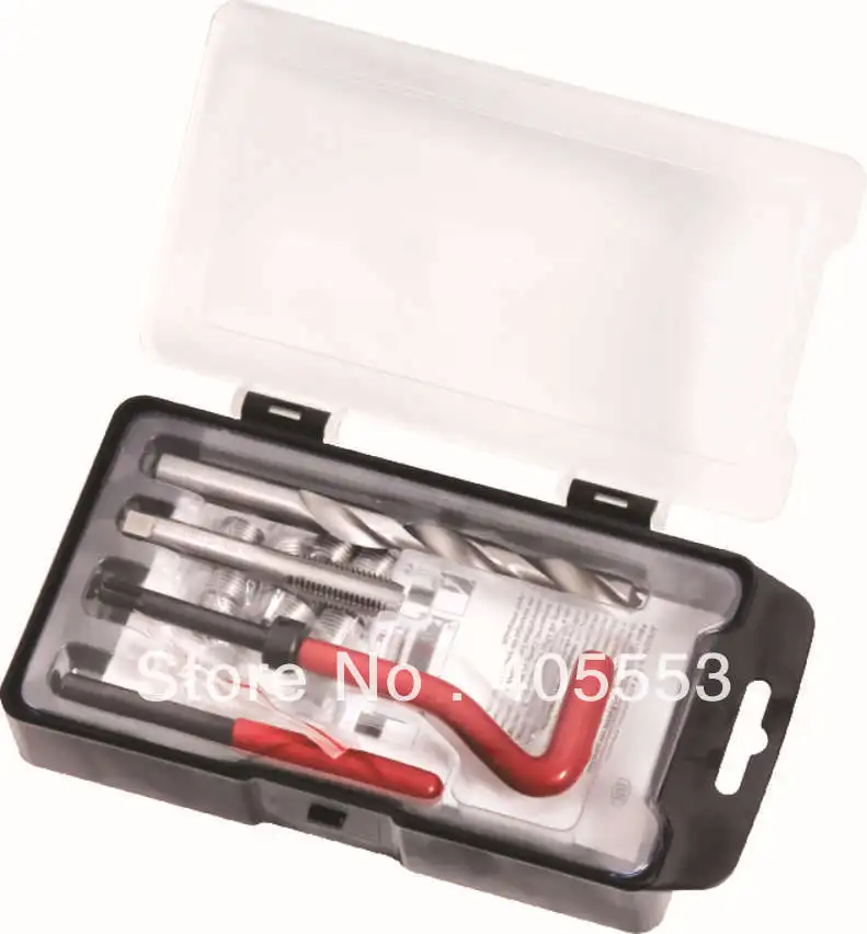 

15PC AUTO THREAD RESTORERS M10 X 1.25 X 13.5MM TOOLS AUTOMOBILE THREAD REPAIR KIT WT04187E