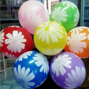 

Latex Balloon Chrysanthemum Floral Pattern Balloon For Wedding Birthday Festival Home Decoration approx 100PCs/Bag F