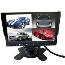 NEW Car 360 Degree 7 TFT 4Split Quad DVD Screen