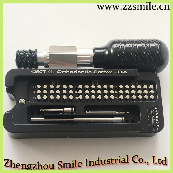

Dental Mini Orthodontic Titanium Screw-0A/ Orthodontic Screw for Elastic Band and Wire MOA-01