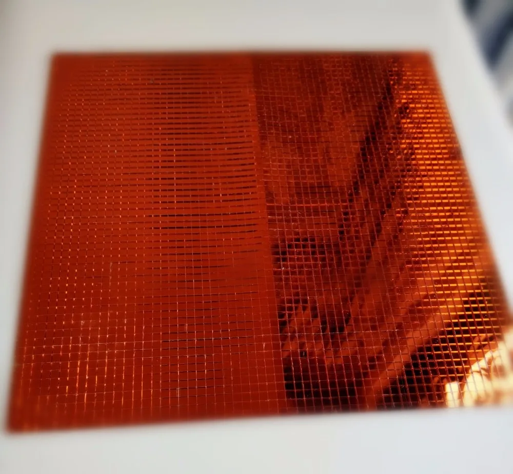 Rose Gold Glass Mirror Mosaic Tile ,Mini Square Glass Mosaic Mirror Sheet Real Self-Adhesive ,Rose Gold Crafts