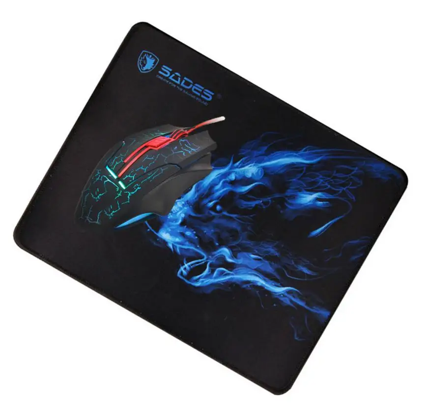 

SADES Comfort Mousepad Gaming Mouse Mice Pad Mat For Optical Mouse Universal Game Mouse Mice Mat Pad For Computer PC Laptop Anti