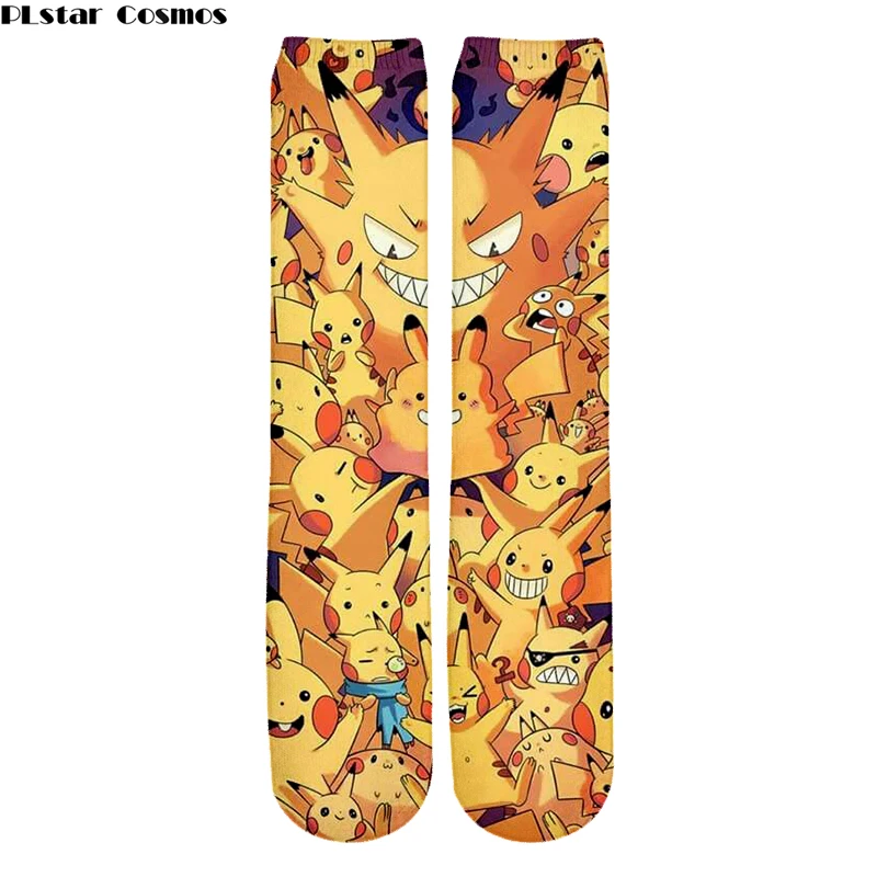 

Men/Women/Teens Anime Pokemon New Movie Detective Pikachu Casual Socks 3D Printed Cartoon Crew Socks Kawaii Harajuku Full Print