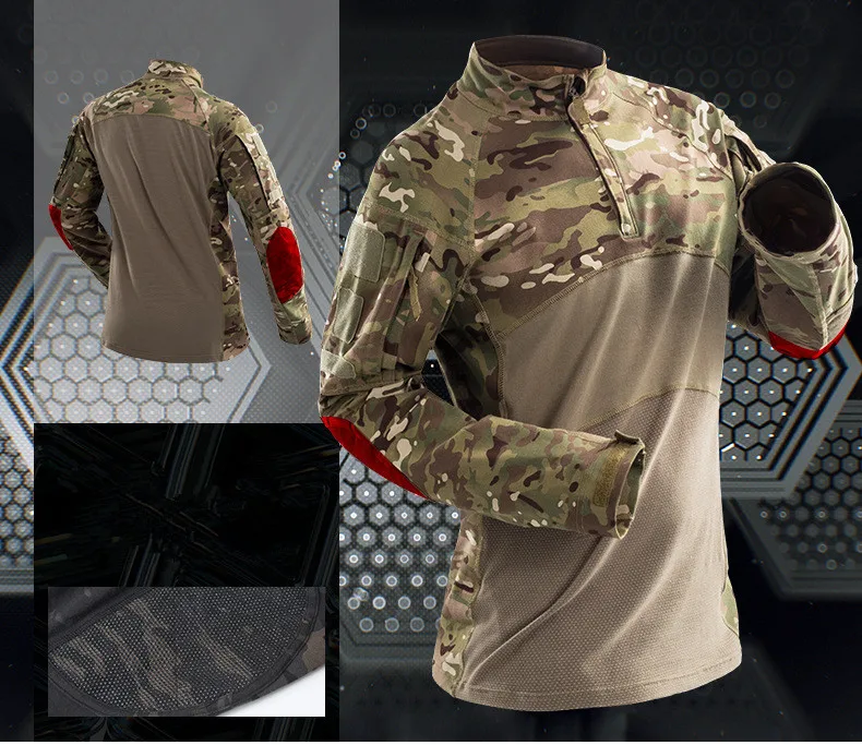 Тактическая камуфляжная военная форма, костюм для мужчин, армейская одежда США, рубашка в армейском стиле+ брюки-карго, костюмы спецназа