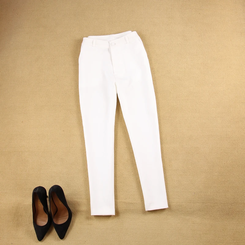 Womens white suits blazer with pants women two piece suits