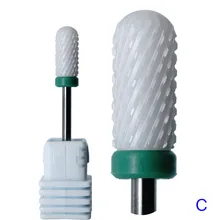 Новое поступление! Керамический сверло для ногтей мельница резак пилка для ногтей электродрель для обработки ногтей биты маникюрная машина устройство аксессуар