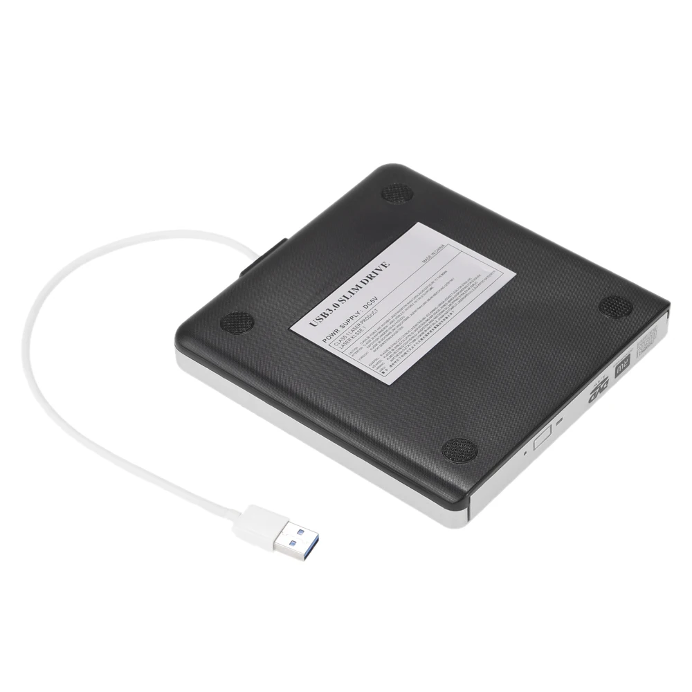 USB 3,0 портативный ультра тонкий внешний CD-RW DVD-RW CD DVD rom плеер привод писатель Rewriter для ноутбука ПК рабочего стола