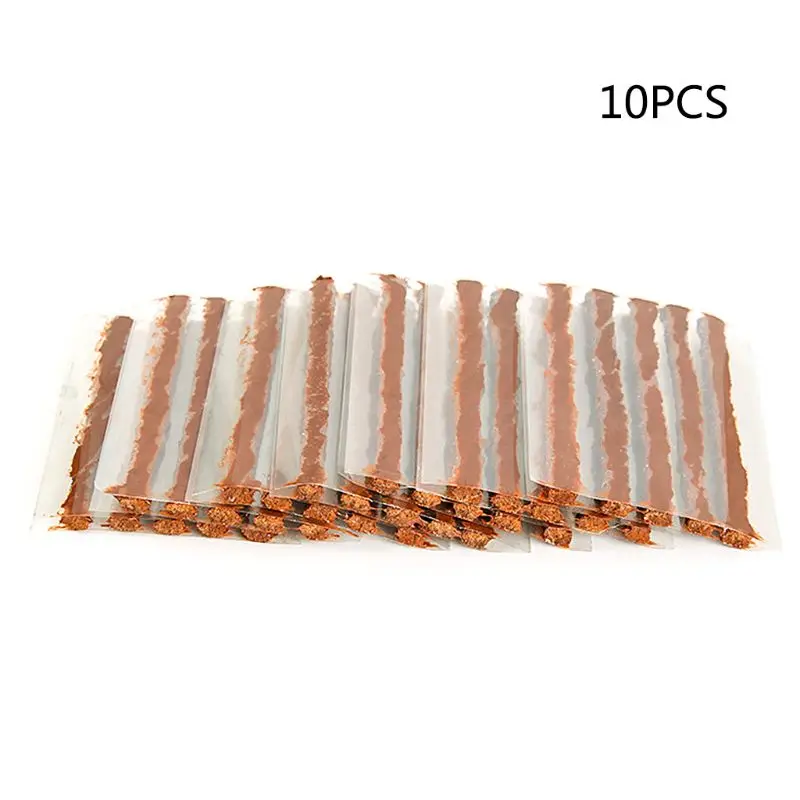 

10Pcs/Lot Tubeless Tire Repair Strips Stiring Glue for Tyre Puncture Emergency Car Motorcycle Bike Tyre Repairing Rubber Strips