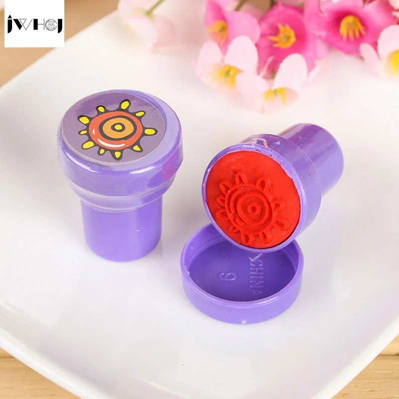 JWHCJ-Flowers-Stamp-children-diy-Handmade-Scrapbook-Photo-Album-students-Stamps-Diary-Decor-Forniture-teacher-seal (1)