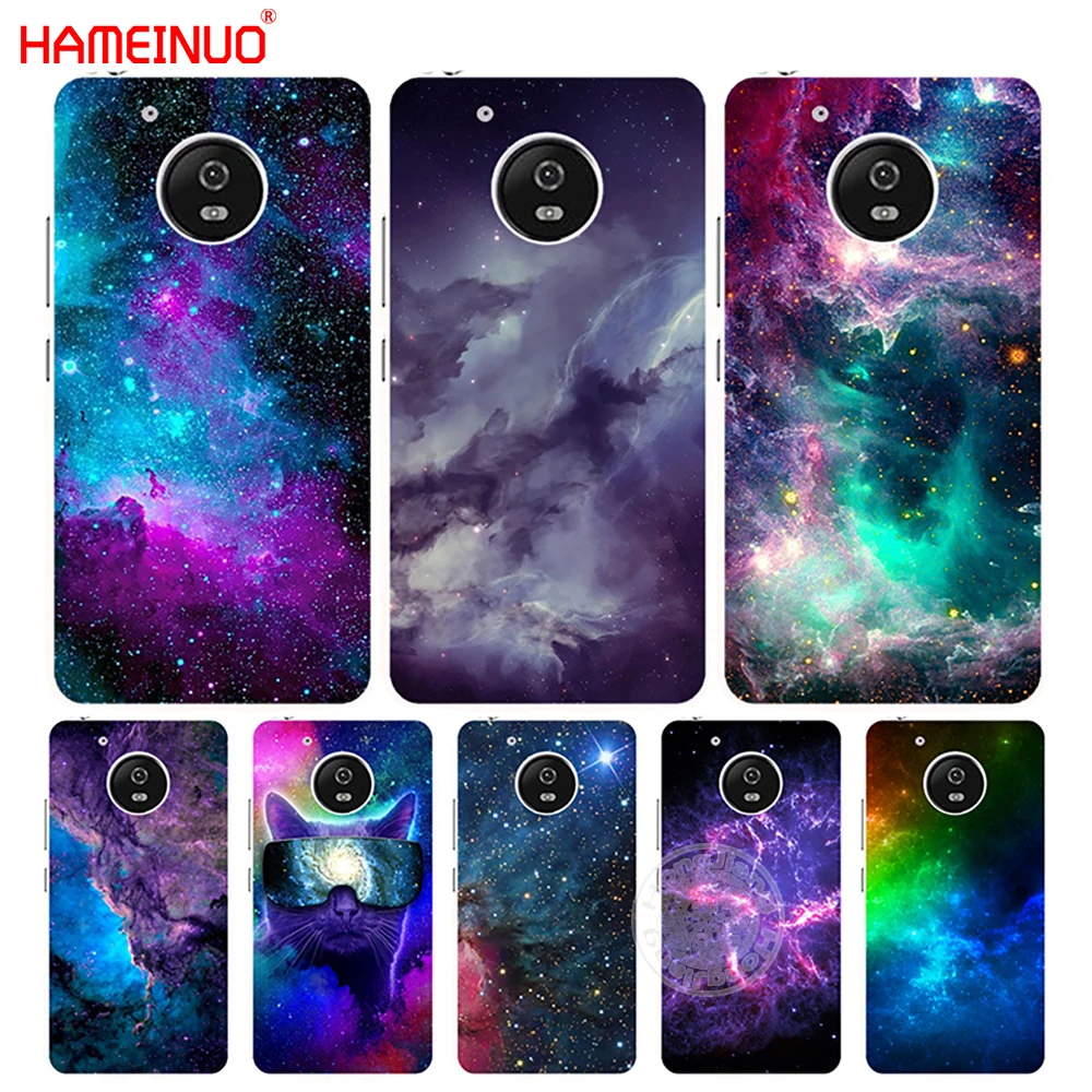 HAMEINUO colorful space for galaxy universecase cover Motorola Moto G6 G5 G5S G4 PLAY PLUS ZUK Z2 pro | Мобильные телефоны и
