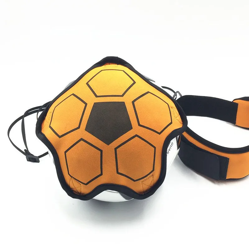 Горячая 1 шт. регулируемый взрослый детский вспомогательный ремень для велосипедного спорта дети тренировочное оборудование для футбола Kick Solo футбольный тренажер