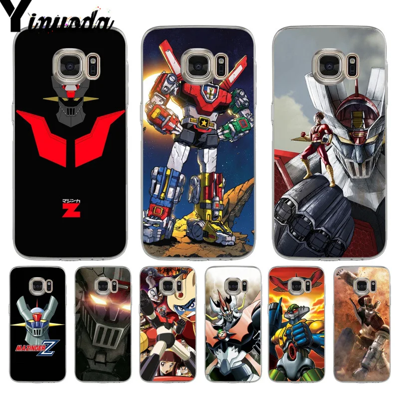 

Yinuoda Cartoon Mazinger Z Newest Super Cute Phone Cases for samsung galaxy S9 S7 S6 edge plus S5 S9 S8 plus S9 Plus