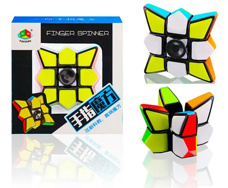 

Fingertips gyro Best-seller Magic Cubes single-order shaped rotating smooth puzzle fun children's entertainment toys sale