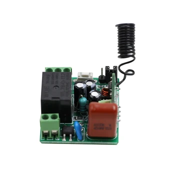 

AC 220V 1CH 10A relay 315/433Mhz Wireless Remote Control Switch Mini receiver Momentary Toggle Latched
