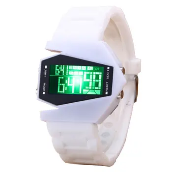 

Electronic Wrist Watch Aircraft Watch Cool Digital Aircraft Wrist Watch Unisex Personality Unique Design Watch