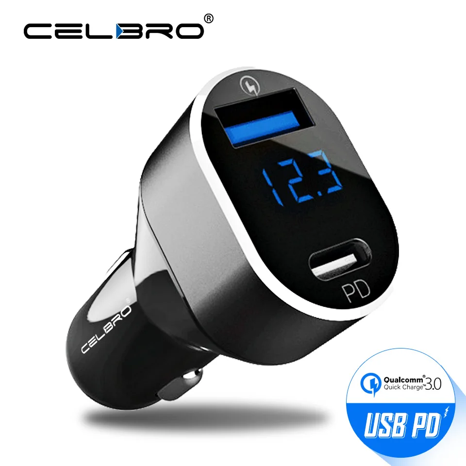 USB PD Fast Car Charger QC 3.0 for Google Pixel 3 2 XL Nexus 5X 6P 36W