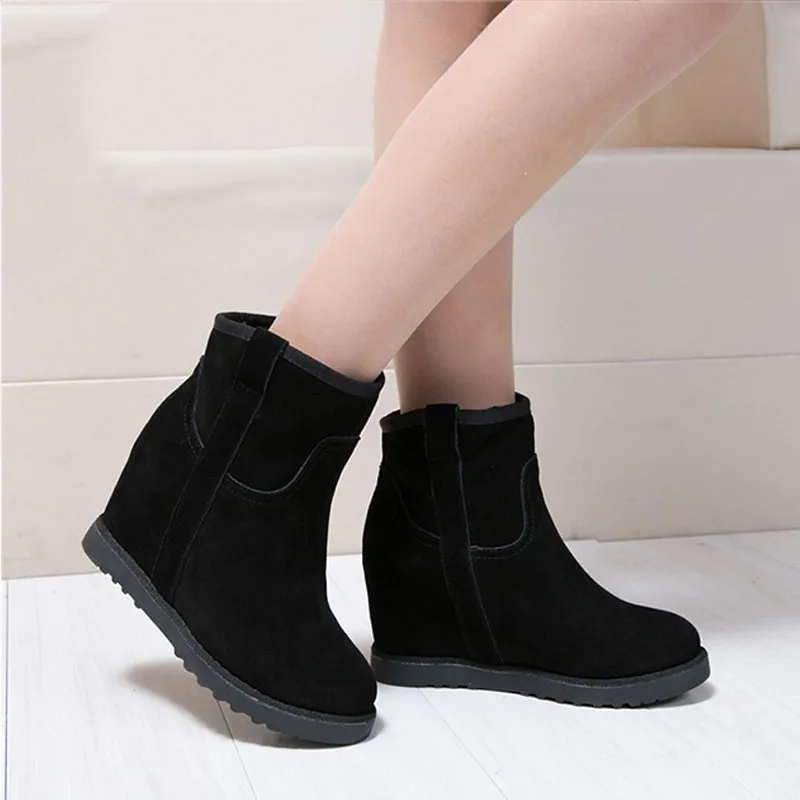

Women Winter Shoes 2018 Cotton Warm With Fur Women Snow Boots Fashion Ladies Ankle Boots Women Shoes Female Footwear CBT1067