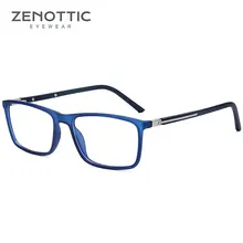 Очки ZENOTTIC, оправа, мужские очки, квадратные, модные, оптические, по рецепту, очки для чтения, прогрессивные очки BT2201