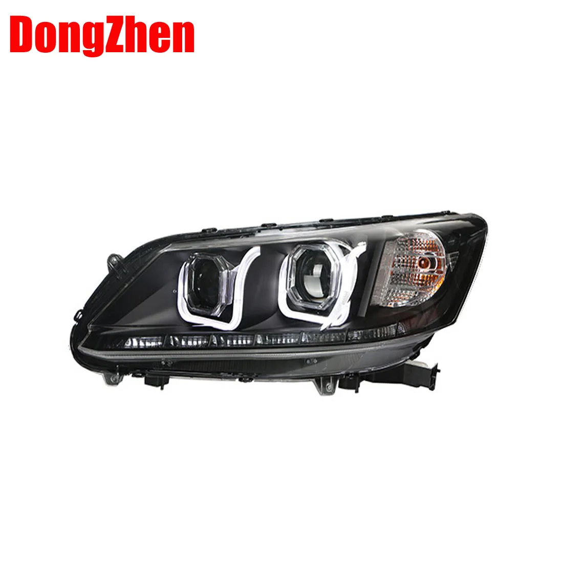

DongZhen headlight with Bi-xenon projector lens HID Bulb car styling Fit For Honda accord 2013-2015