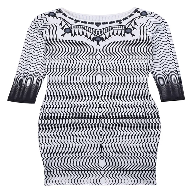 Wavy Lines in a Dresses