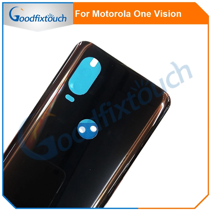 Для Motorola One Vision XT1970-1 MOTO XT 1970 ANDROID ONE Крышка батарейного отсека задняя крышка задняя дверь Чехол запасные части