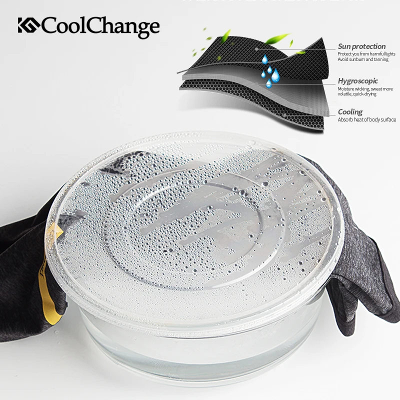 CoolChange الصيف الرياضة في الهواء الطلق وشاح الدراجات باندانا دراجة معدات أغطية الرأس ركوب الرقبة قناع الدراجة مثلث عقال وشاح