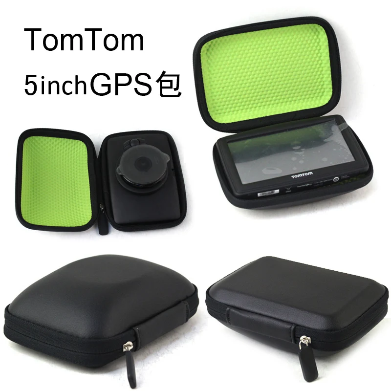 gps case waterproof/gps case 5 inch/Fast Shipping Black GPS carry case
