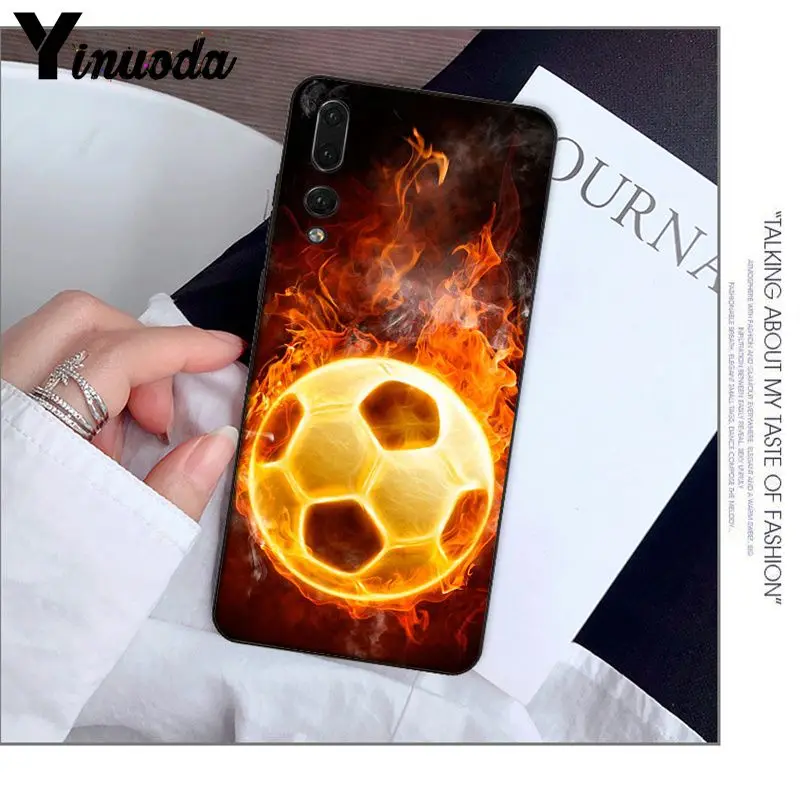 Fire Football Soccer Ball