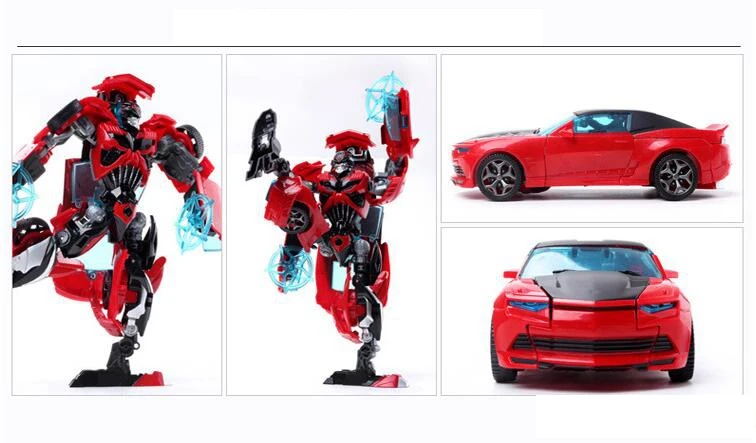 12 стилей Аниме трансформация 4 автомобиля Робот игрушки ПВХ фигурка Brinquedos автомобиль робот классическая модель игрушки для детей игрушки подарок