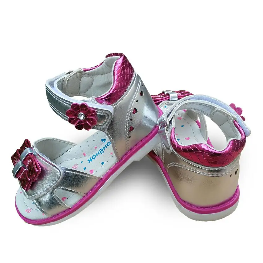 Новинка; 1 пара; летние детские ортопедические сандалии с поддержкой свода стопы; обувь для девочек; детская мягкая обувь наивысшего качества