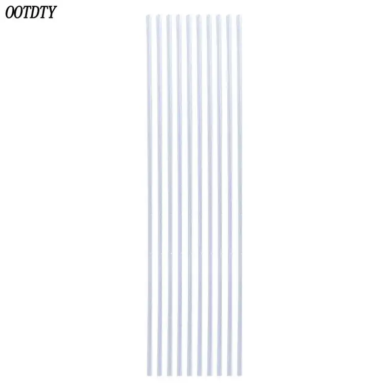 

10 Pcs/Set Fishing Float Tail DIY Floats Hollow 0.8/1/1.2mm Inner Diameter Thicken Tackle Tube Transparent Rigging Accessories